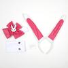 Game Dva Bunny Jumpsuit Cosplay Costume Women Sexy Leather Jumpsuit Song Hana Girls OW Jumpsuit Women Romper