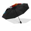 Adventure In One Piece World Outdoor Automatic Umbrella Compact 8-Rib Design Durable Plastic & Iron All-Season Umbrella for Travel Outdoor Accessory