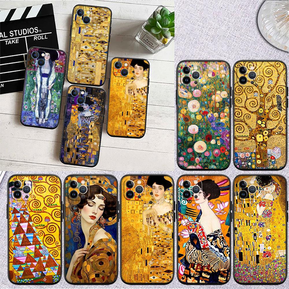 MY14 Gustav Klimt Phone Case for Samsung Galaxy A11 A12 A13 A15 A52S A53 A55 A56 A70 A71 A72 A73 F06 F16 F56 S10 Plus S10e