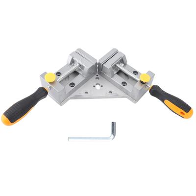 Double Handle Corner Clamp Wood 90 Degree Right Angle Quick Release Detachable Aluminum Alloy Die Ca