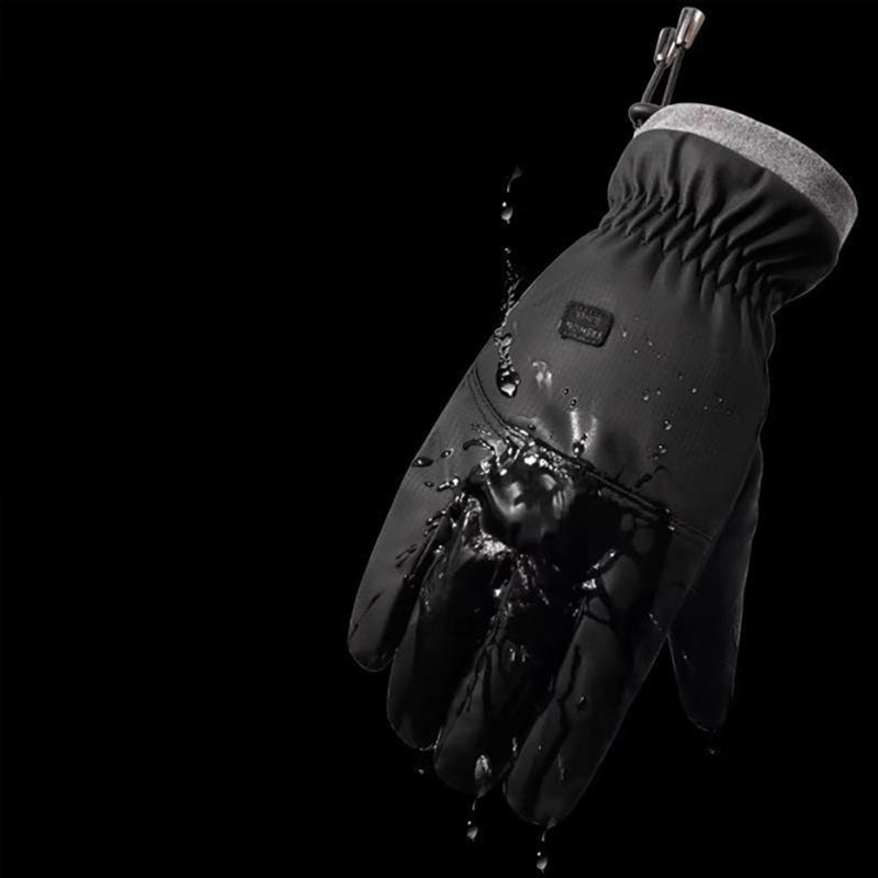 Motorcycle Warm Cycling Gloves Waterproof Windproof Touch-screen Non-slip Electric Bike Riding