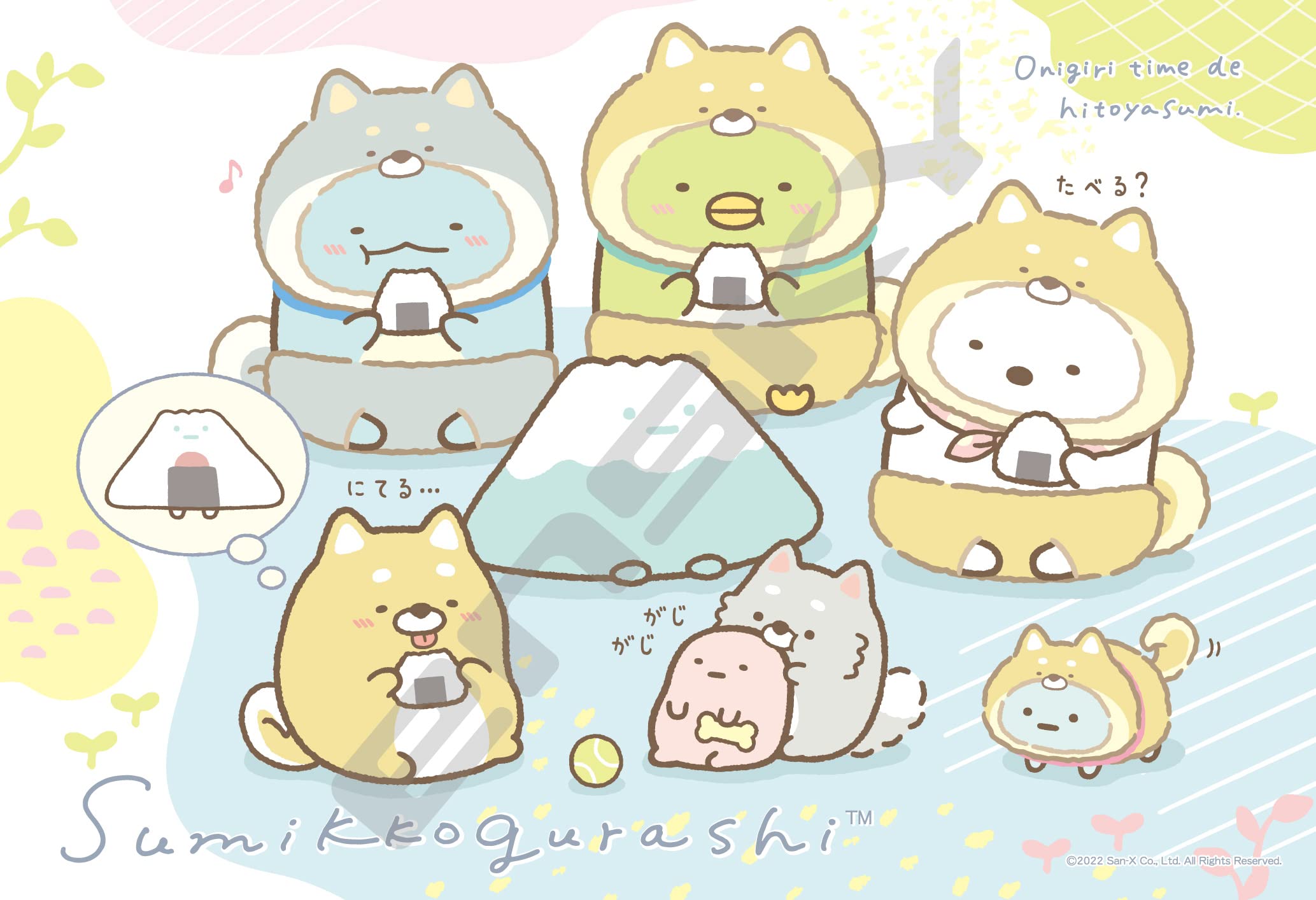 

Пазл Ensky Sumikkogurashi Щенячья Собачка Играет Перерыв Во Время Рисового Шарика 300 Деталей (Уделяя время) (300-1979)