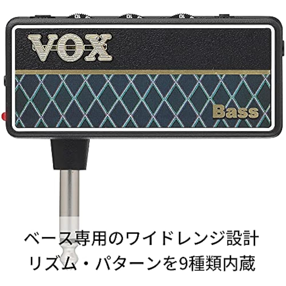 Vox (Vox) AP2BS Bass Headphone Amplifier AmPlug2 Bass Small/No Cables/Home Practice/Battery Power...