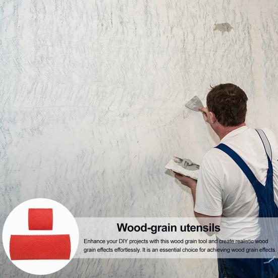 Wood Grain Tool Ergonomic Design Compact Portable Easy to Use