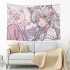 Colorful Anime Girl Tapestry Room Decoration Home Decoration Tapestry Decor Accessories Cute Room Decor