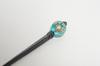 [Hasegawa Co., Ltd.] Kanzashi (Japanese Hair Ornament), Japanese Ball Kanzashi, Japanese Ball, Cherry Blossom, Yukata, Kimono, Clear, Blue