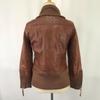 VIVAYOU Leder Bikerjacke Damen M Braun Oberbekleidung(GEBRAUCHT)