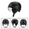 Unisex Cycling Helmet With Integrated Visor Bike Electric Scooter Riding EPS ABS Safety Half