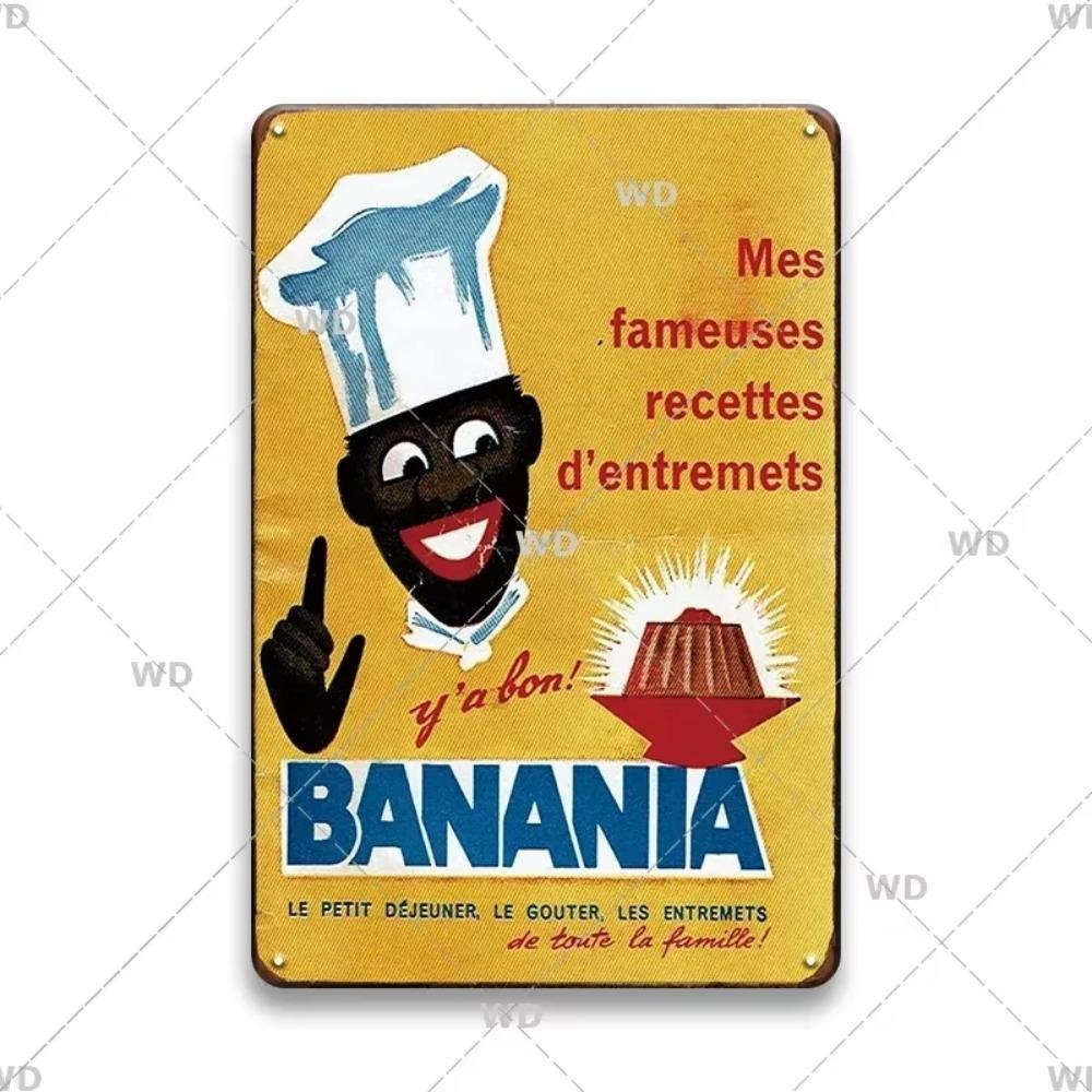 Chocolat Hot Drink Metal Poster Vintage Art Plate Signs Wall Deco Tin Sign Print Plaques Exquisite Crafts Decor Piece