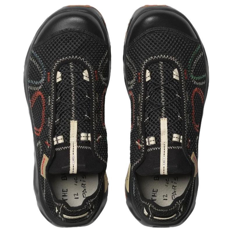 The Broken Arm x SALOMON RX Travel 6.0 Freizeitschuhe Unisex Schwarze Sneaker 476340