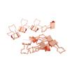 20Pcs Binder Clips Little Bear Design Sturdy Durable Iron Widely Used Paper Clips for Document File Clothes