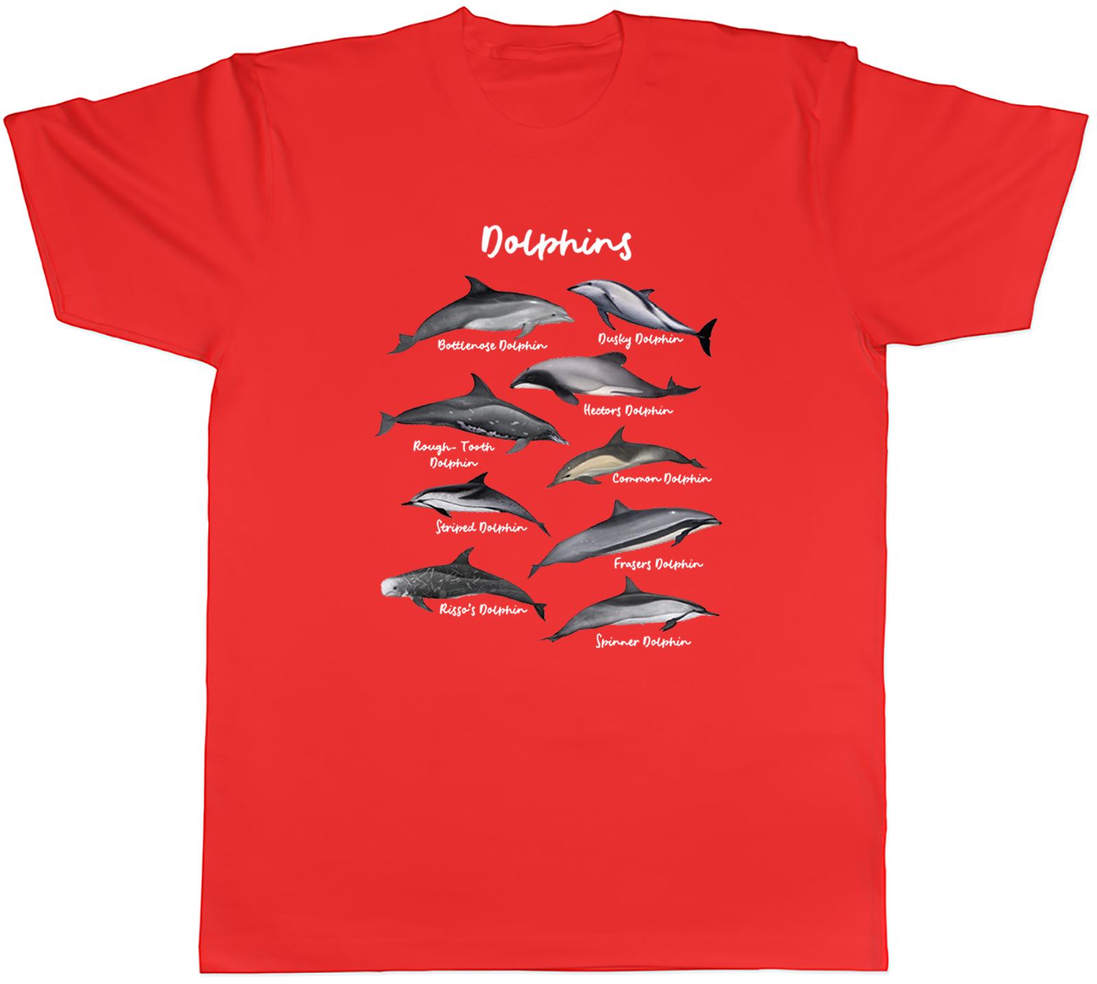 Dolphins of the Sea World Intelligent Mens TShirt Tee Gift Top S