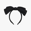 PINK PINEAPPLE TIERED RIBBON HAIR BAND_BLACK