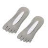 Women's No Show Toe Socks Invisible Low Cut Liner Socks with Toes Separated for Athletic Running Five Finger Socks