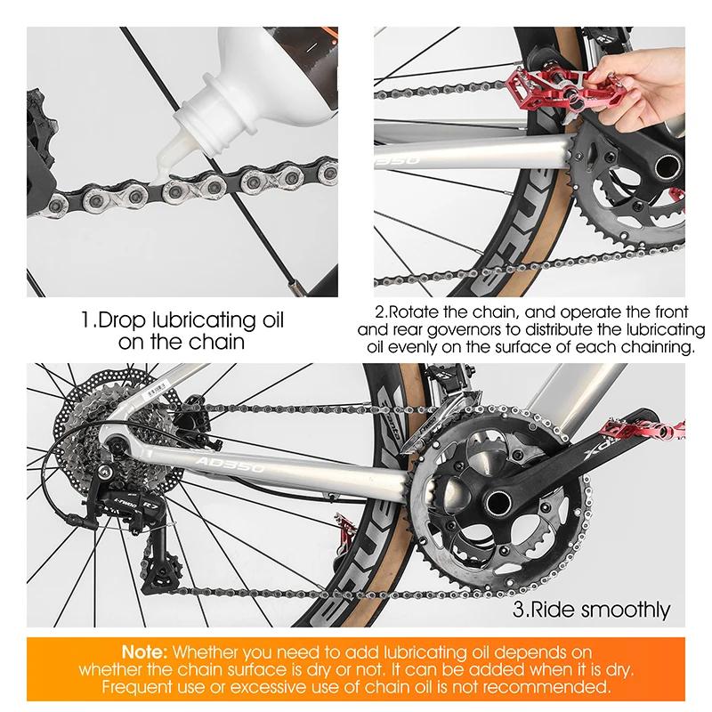 120ML Bicycle Dry Chain Lubricant Hoisture-proof Road Bike Chain Oil Waterproof Rustproof Special Bike Lube For Motrocycle Chain