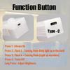 LED Sensor Cabinet Light USB Rechargeable For Living Room Bedroom Bedside Study Room Bookshelf Indoor Convenient Night Lights