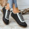 Women's Sports Shoes Spring New Fashion Comfortable Soft Sole Lace Up Casual Sneakers Retro Versatile Breathable Vulcanize Shoes