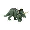 Mattel Jurassic World Sound Real Triceratops Kinderfigur Dinosaurier Alter JLD29 & Spielzeug, Ca.. 35cm, 4+, Grün,