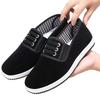 Beijing Cloth Shoes Men and Women Old Lasagna Breathable Lightweight Casual Flat Shoes One Pedal Shoes