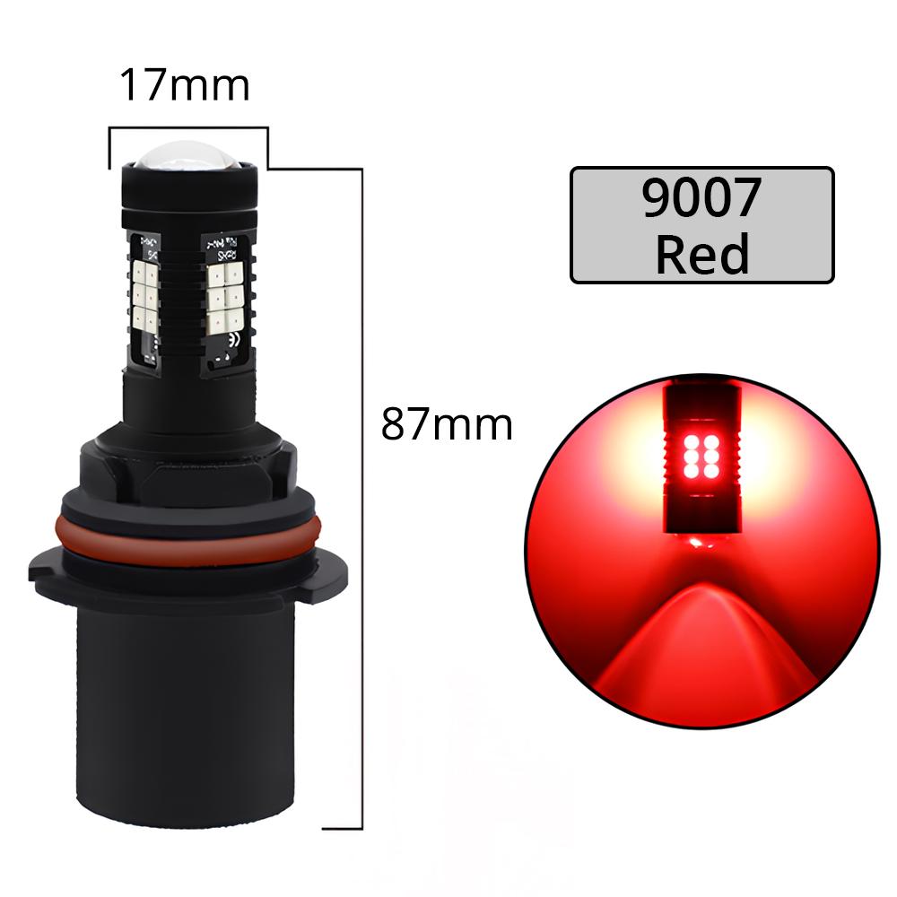 Universal Fog Light Car Tail Lights Turn Signal Reverse Brake Lamp R5W 3030 Bulb Automobiles Headlight H4/H7/H8/H16/9006 1200Lm