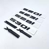 3D ABS Letter 520i 523i 525i 528i 530i 535i 540i Logo Badge Emblem For BMW 5 Series E60 E61 F10 F11 G30 Car Trunk Decal Sticker