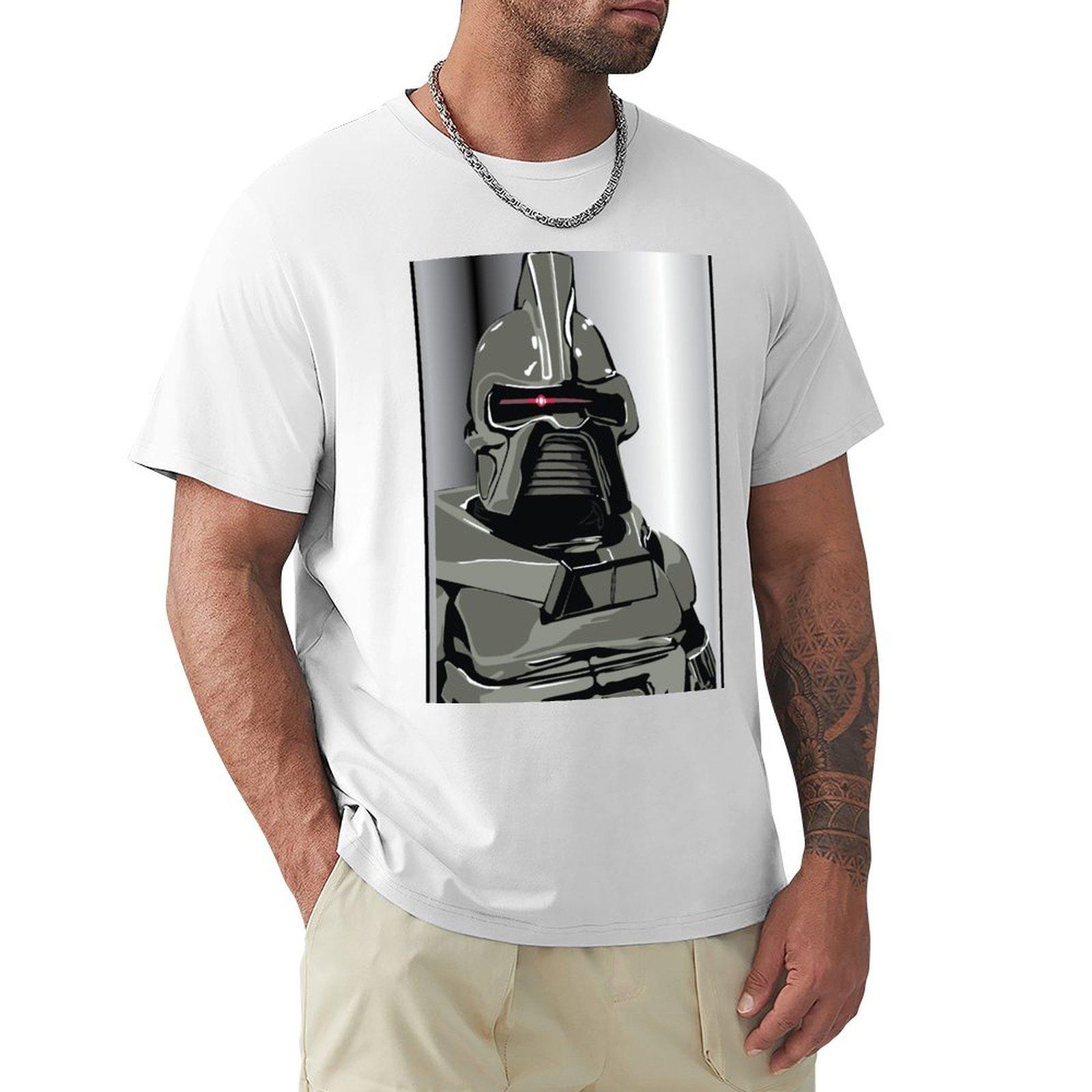 Cylon Tshirt Casual Basic Short Sleeve Tshirt S