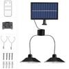 Waterproof Solar-Powered Motion Sensor Outdoor Light for Courtyard or Roadway