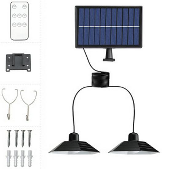 Waterproof Solar-Powered Motion Sensor Outdoor Light for Courtyard or Roadway
