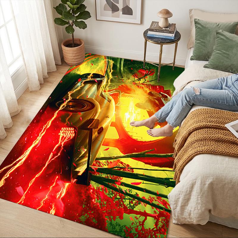 Rampage Race Living Room Nonslip Area Rug Soft Carpet For Bedroom Game Playroom Sofa Office Home Decor Doormat Christmas Gift C9291686
