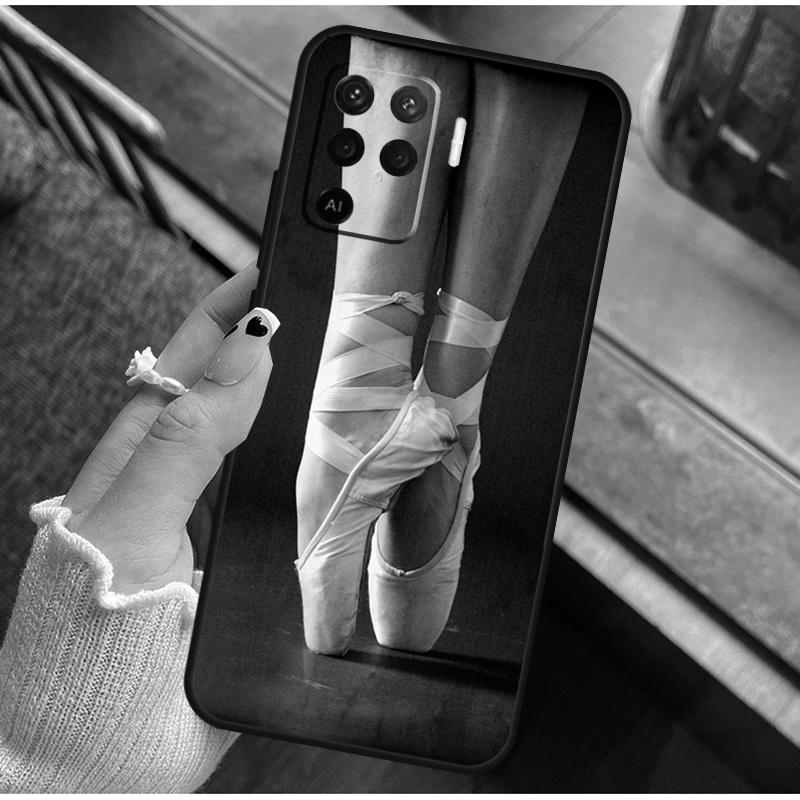 Ballet Ballerina Dancer Phone Case For Oppo A16 A76 A78 A96 A58 A18 A38 A98 A17 A77 A80 A40 A60 A74 A94 A54 A15 A57S