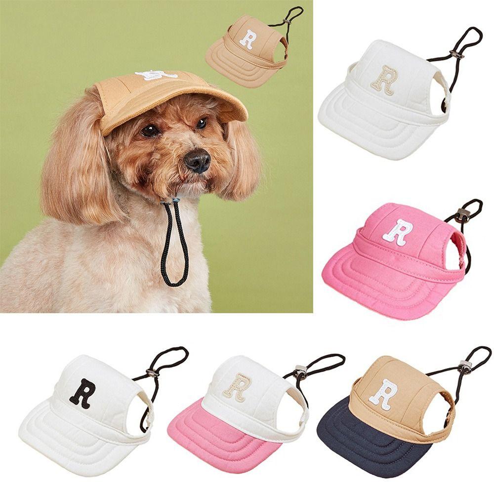 Breathable Dog Bonnet Cap Lightweight Puppy Sunscreen Hat NEW Dog Sun Hat  Puppy
