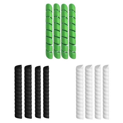 4Pcs Durable Plastic Tree Trunk Guards Adjustable Spirals Wraps Protective Tree Trunk Wraps Portable Tree Protectors