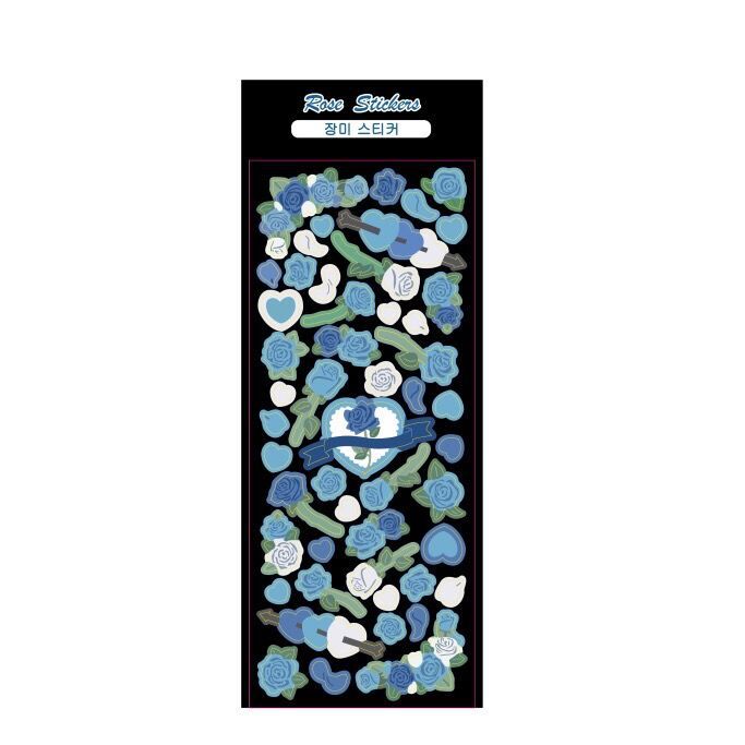 Корейская популярная лазерная наклейка Love Rose Gooka Goo Plate Hand Account Album — фото 8