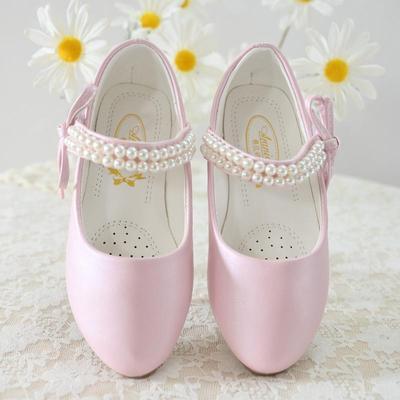 Moda Fete Talpa Moale Pantofi Printesa Fetita Pantofi Albi Dance Performance Pantofi Copii Single