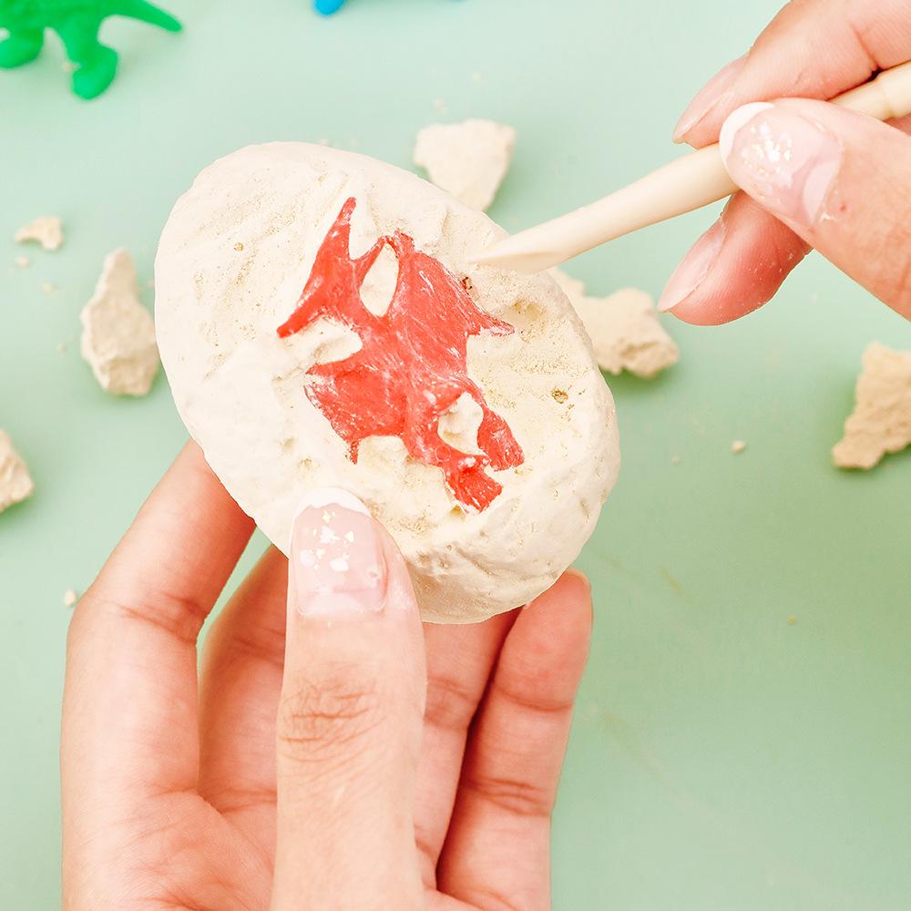 Dinosaur Fossil Excavation Kit: DIY Treasure Hunt for Kids – Educational & Fun Gift
