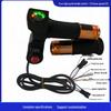 Four-Light Switch & Voltage Display Electric Bicycle Throttle Grip with Three-Speed Control