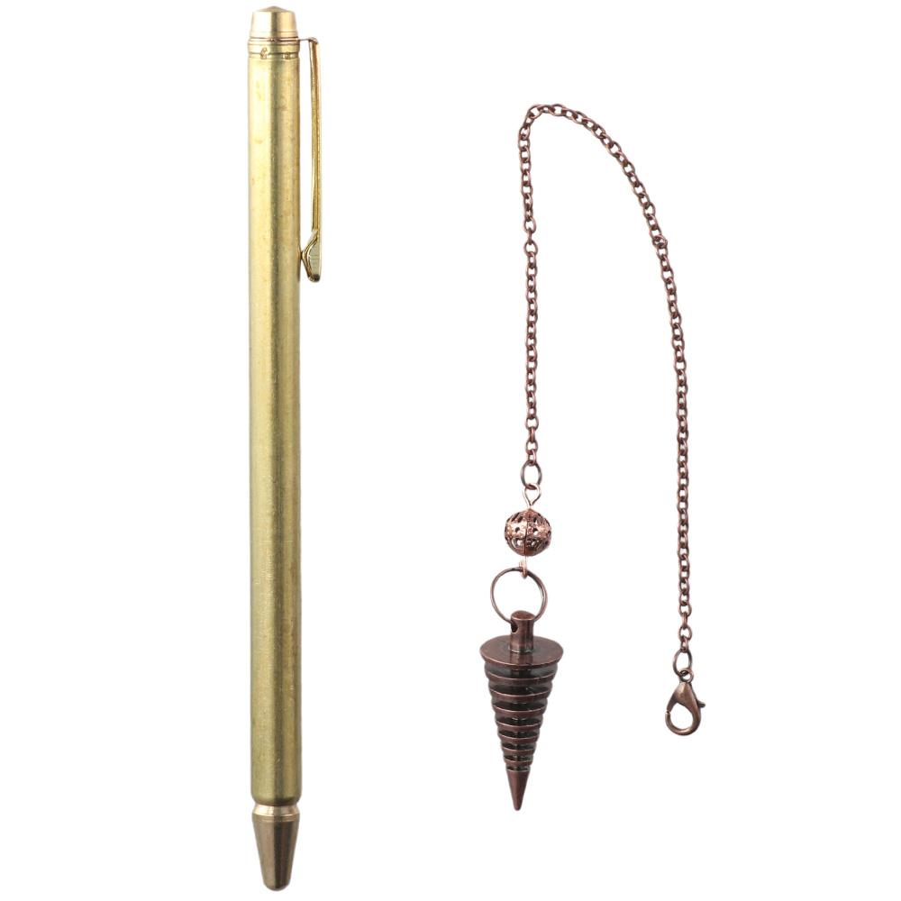 2PCS Divining Water Pure Copper Ghost hunting equipment 99.9% Copper Dowsing rods Divining Rods Ghost Hunting
