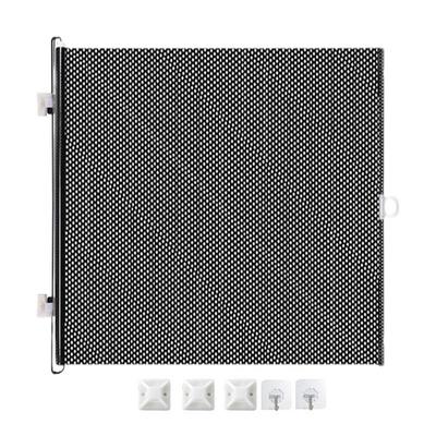 Einziehbare Haustür Zaun Bohrloses Katzen- und Hundetor Innen-Sicherheits-Haustierzaun Tor für Flure Türen Treppen 40x125cm