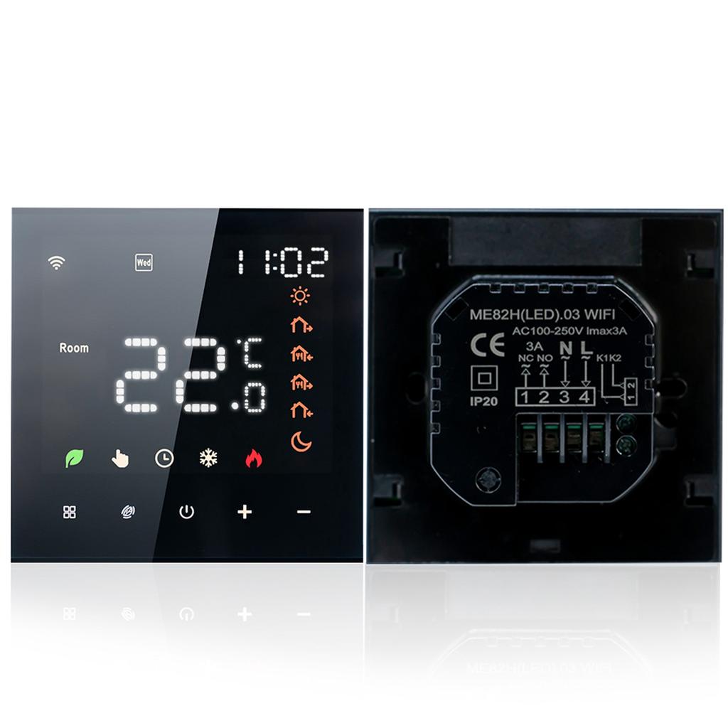 Smart Thermostat Digital Programmable LCD Display Touchscreen Underfloor Heating Temperature Controller Digital