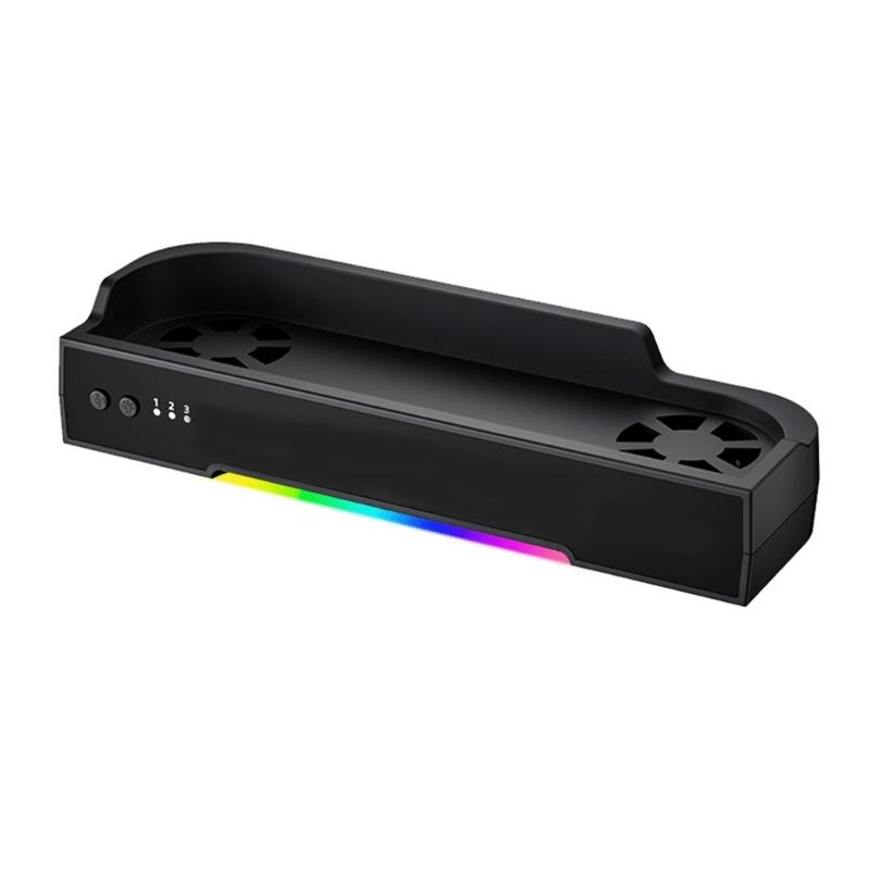 

Cooling Dock with LED Lighting with/no Multi Port Expansion Adjustable Fan Speed for NS2 Enhancing Gaming