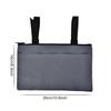 Waterproof Mobility Scooter Armrest Bag   Wheelchair Shopping Travel Storage Bag Black