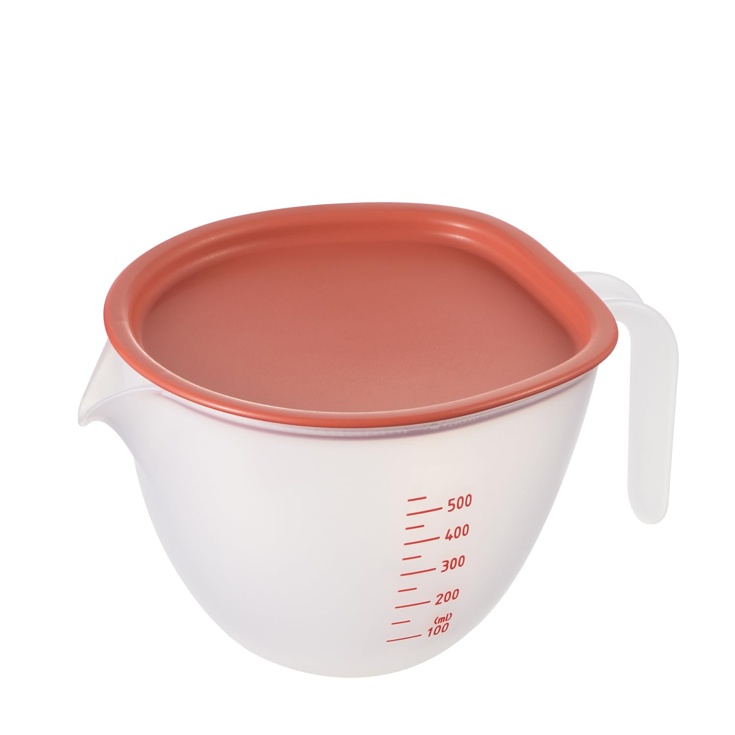 Akebono Sangyo Everyday Use Lidded Bowl Small Red CH-2123