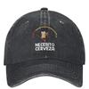 Ich brauche Bier Baseballkappe Lustiger Spanischer Spruch Ich brauche Bier y2k Cool Damen Herren Hip Hop Hüte Outdoor Fitnessstudio Snapback Kappe Geschenkidee