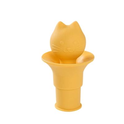 Sealed Silicone Cats Shape Bottle Stoppers Heat Resistant Materials Preserves Freshness Perfect For Kitchen Pubs Accessories