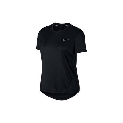 Dri-FIT Sports Training Quick-Dry Breathable Short Sleeve T-Shirt Women Tops Black AJ8122-010