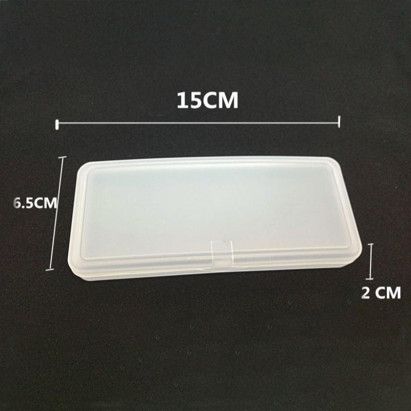 Estojo Protetor Portátil Transparente para Óculos com Lentes Clip-on Flip-up Acessórios para Óculos