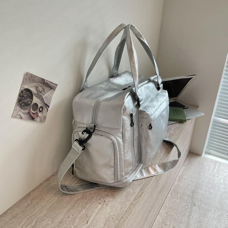 Lightweight Travel Bag Women's Large Capacity Handbag Water-repellent Luggage Bag Shoulder Bag