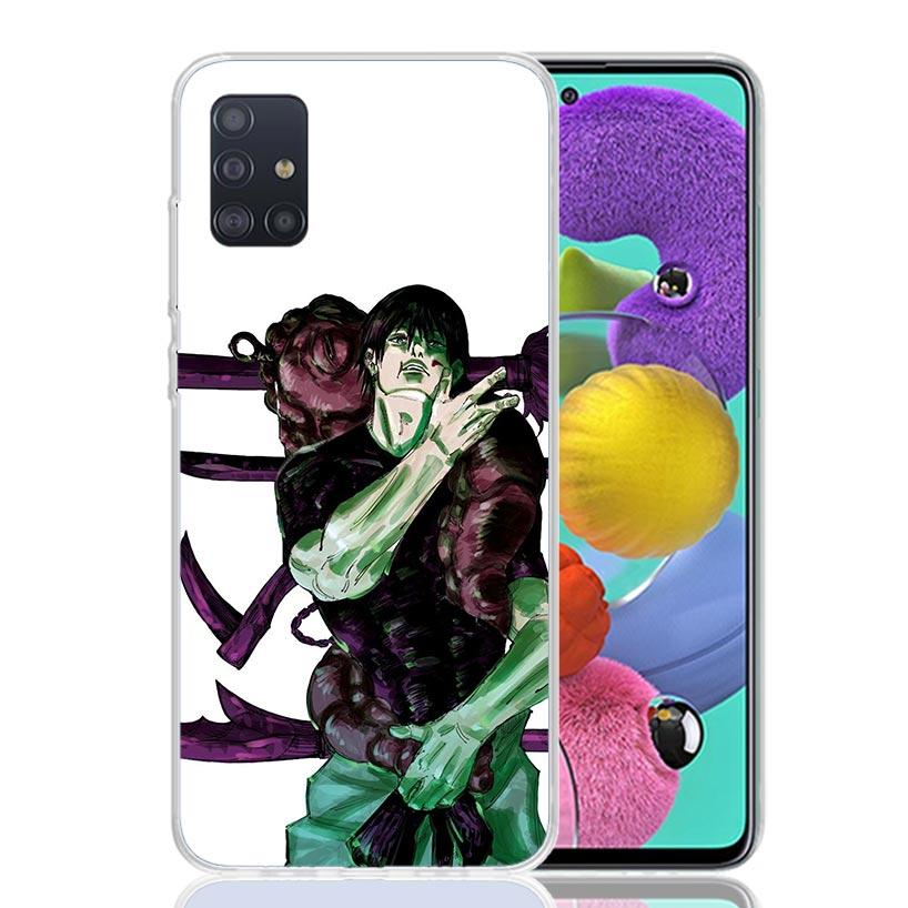 JujuKaisen Fushiguro Toji Phone Case For Samsung Galaxy A52 A32 A22 A12 A02S A50S A30S A51 A31 AA71 Note 20 Ultra 10 S10 Plus Ga