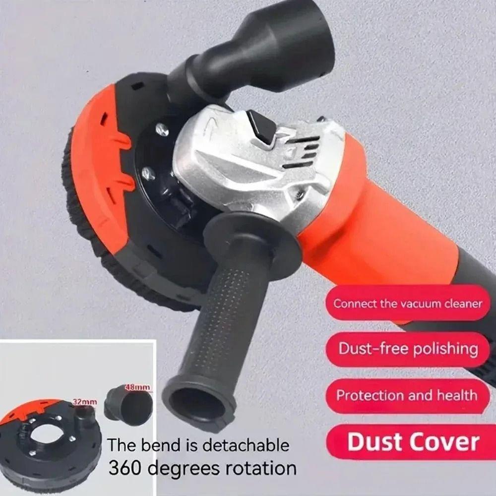 Universal Angle Grinder Shroud Detachable Dust Collector  Construction Accessory