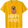 Happy Potato - Kawaii Potato Shirt, Funny Gift Vegetable T-Shirt